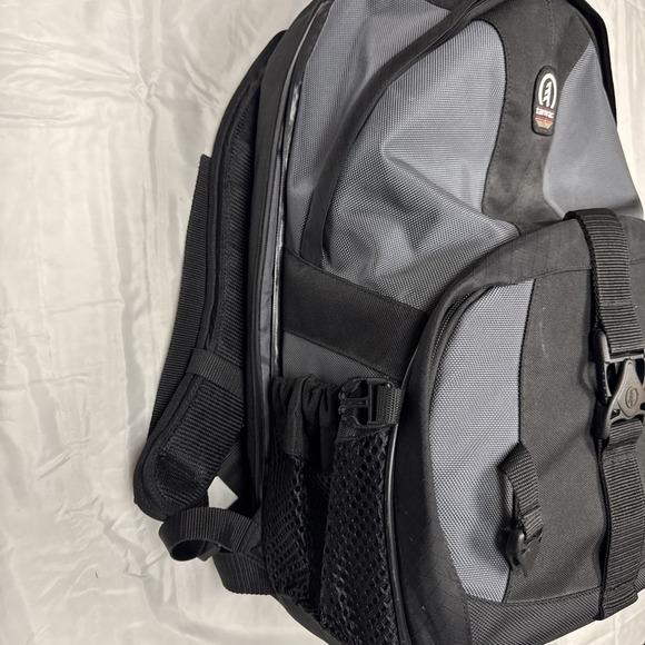 TAMRAC S.A.S PROFESSIONAL CAMERA BACKPACK BLK/GRAY TRAVEL HIKING PADDED 21" VG - Picture 3 of 13